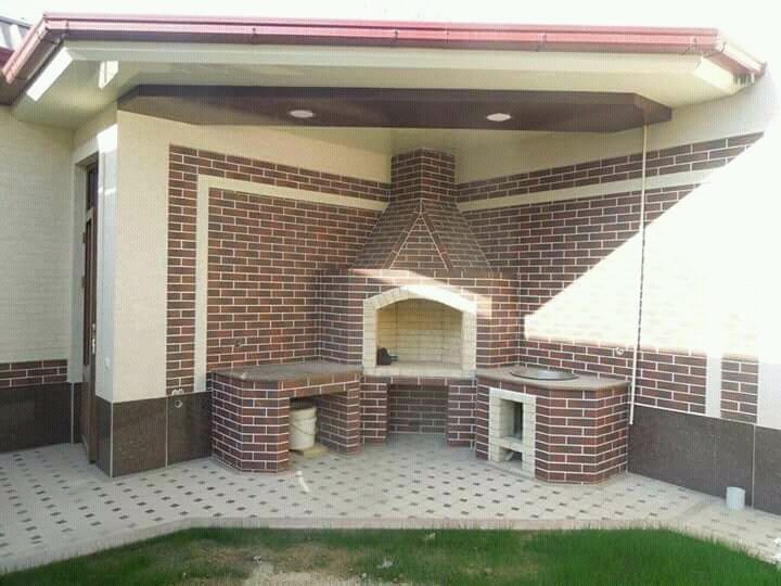 С НУЛЯ Барбекю. Летние кухни. . Очаги