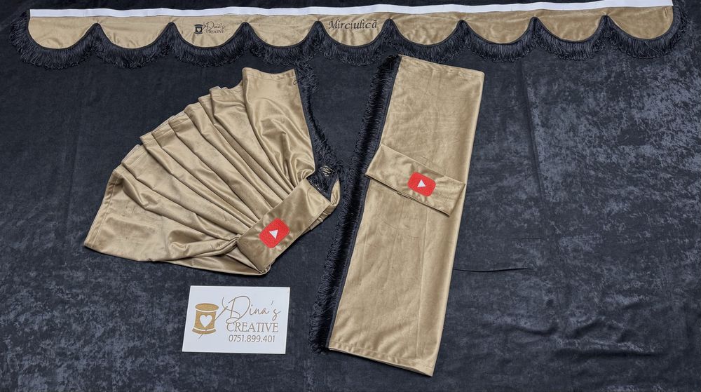 Perdele camion catifea