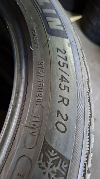 1buc 275 45 R20 Michelin iarna M+S cauciuc anvelopa ms 20