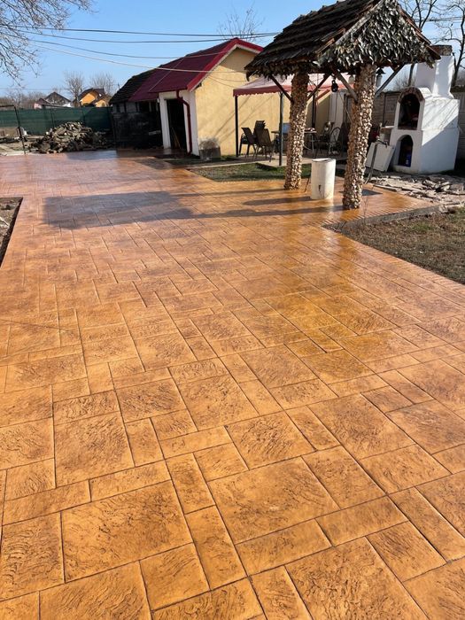 Beton amprentat de calitate!