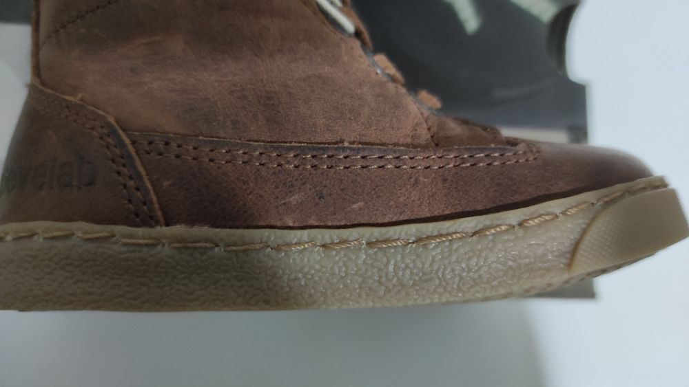 Нови зимни бебешки боти от естествена кожа номер 20