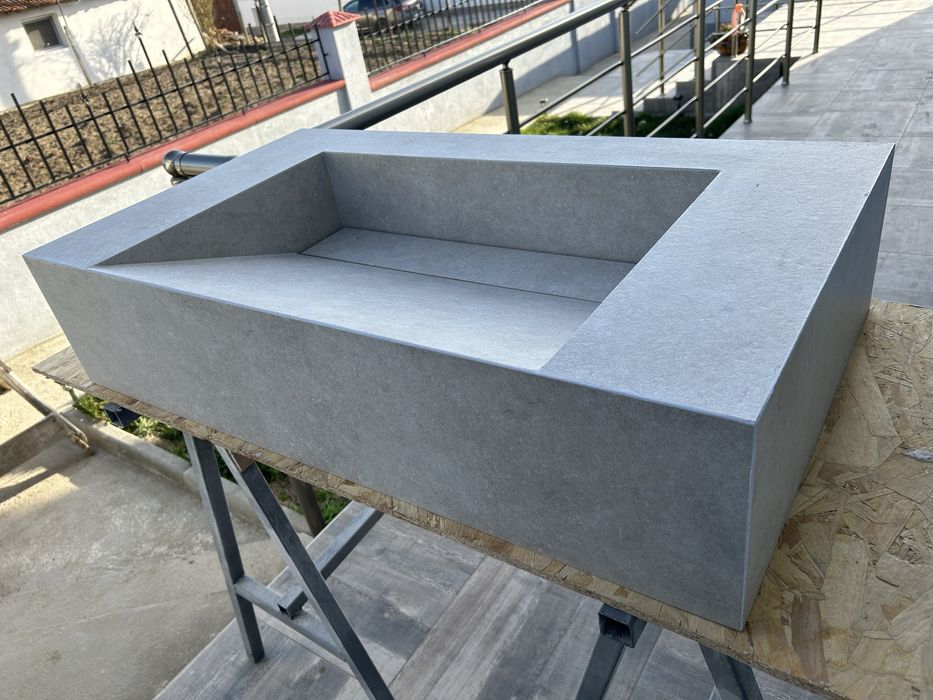 Уникална декоративна мивка от испански гранитогрес – ръчна изработка