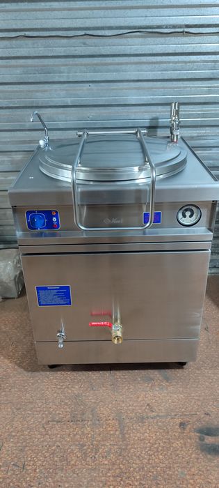 Промышленный пищеварочный паровой котёл Abat на 250 литров