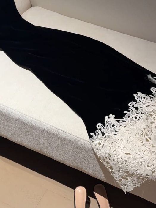 Черное новое платье