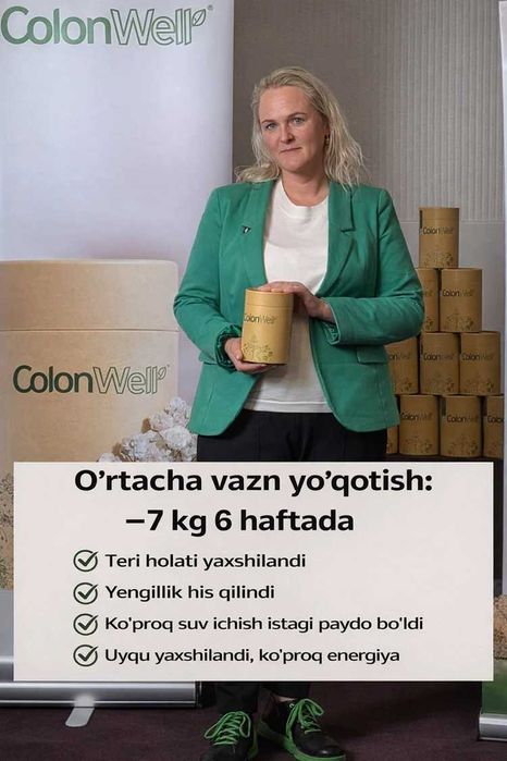 Vazn tashlash va qabziyatdan Evropaning eng mashxur mahsuloti