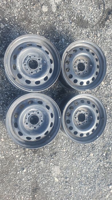 Jante tabla set 4 bucati 5x112 pe 15 Vw Skoda Seat Audi otel metal