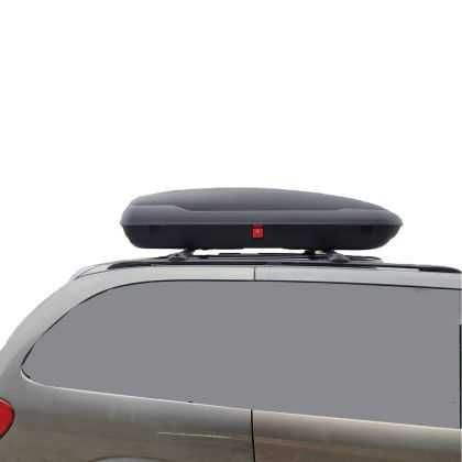 Автобокс Art Plast 133x77.8x34.5cm с ключ, 320 литра - черен карбон