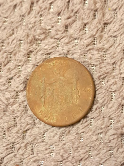 Moneda capul lui Mihai regele Românilor
