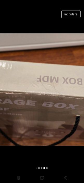 Cutie MDF depozitare