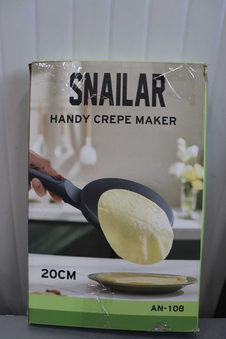 Машина за палачинки SNAILAR, незалепващо покритие 20 см, 800W