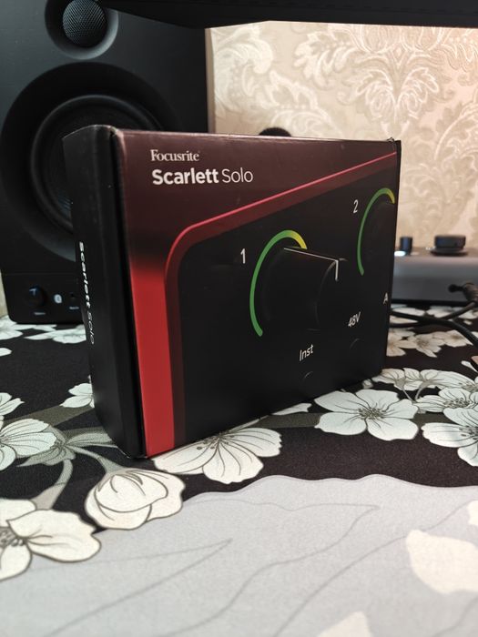Focusrite Scarlett solo 4th gen