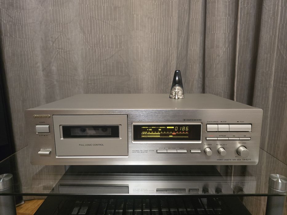 Deck Onkyo TA-6211 – deck casetă Hi-Fi, Dolby B/C, sunet cristal!