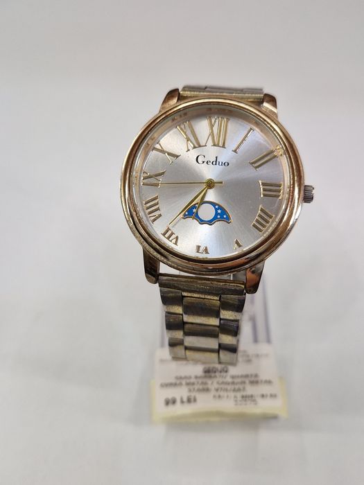 Ceas GEDUO Quartz Curea metal Garantie! #33375