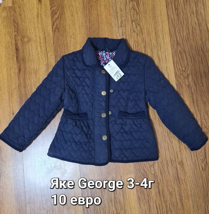 Нови детски дрехи за момиче 3-4г