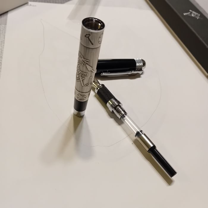 Set masonic stilou si pix nou