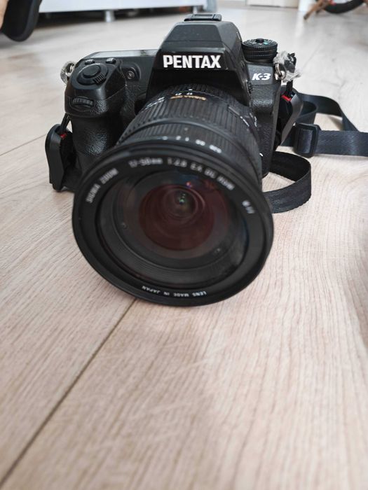 Aparat foto dslr Pentax K3 + 2 obiective