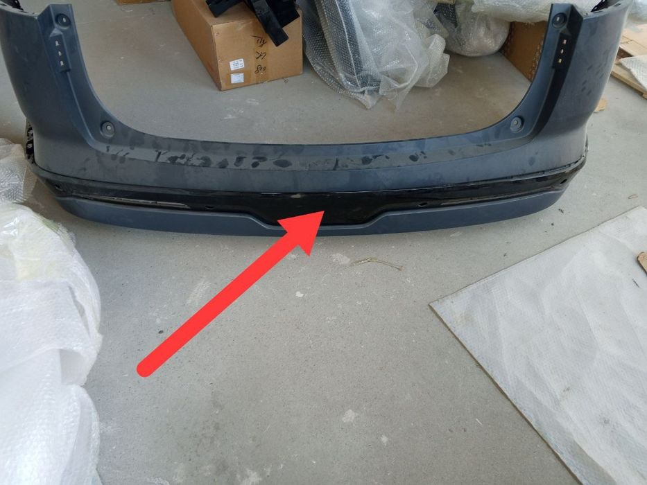 Orqa bamper o'rta qismi Dongfeng EP 008