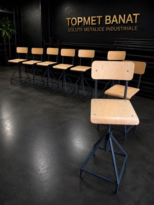 Scaune metalice productie rezistente