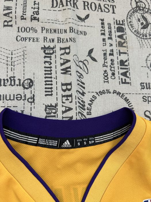 Adidas NBA Los Angeles Lakers #24 Bryant original jersey потник.S