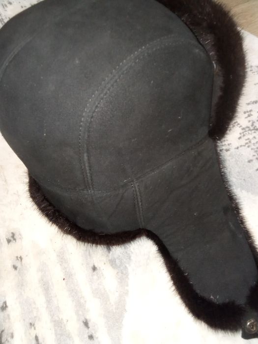 Шапка ушанка норка