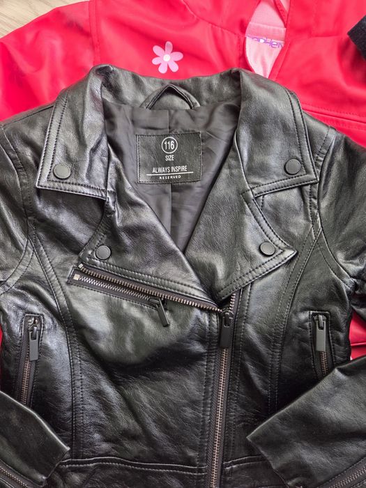 Пролетно кожено яке Reserved, LC Waikiki, Levi's, Benetton