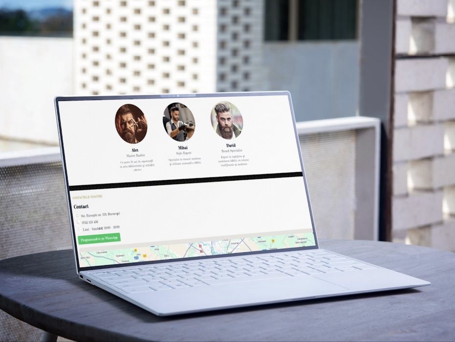 Creare site web