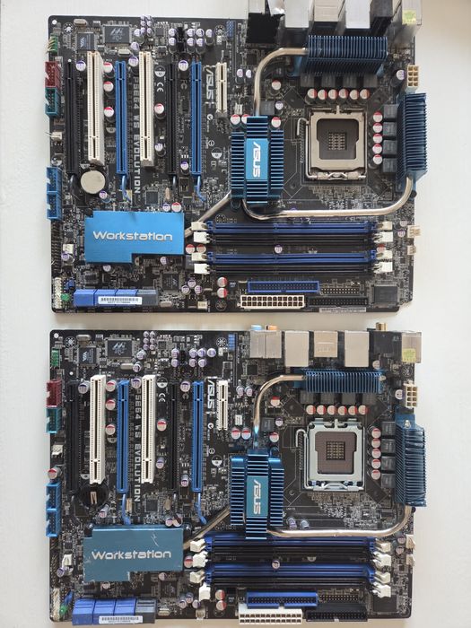 2x Asus P5E64 WS Evolution