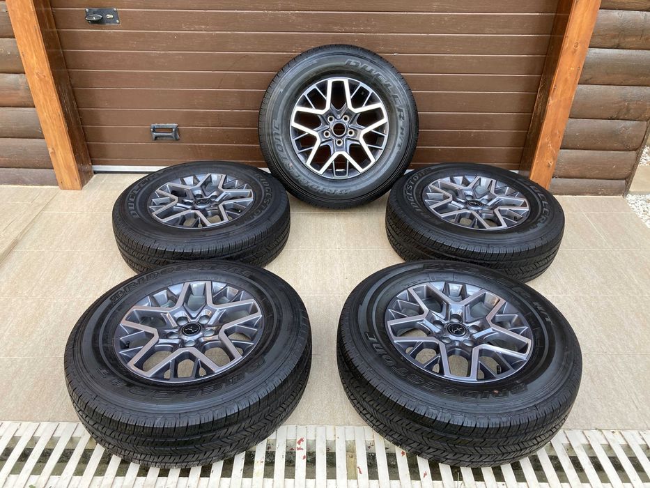 5 x Jante noi Jeep Wrangler R18 + Bridgestone noi 255/70R18 - (5x127)