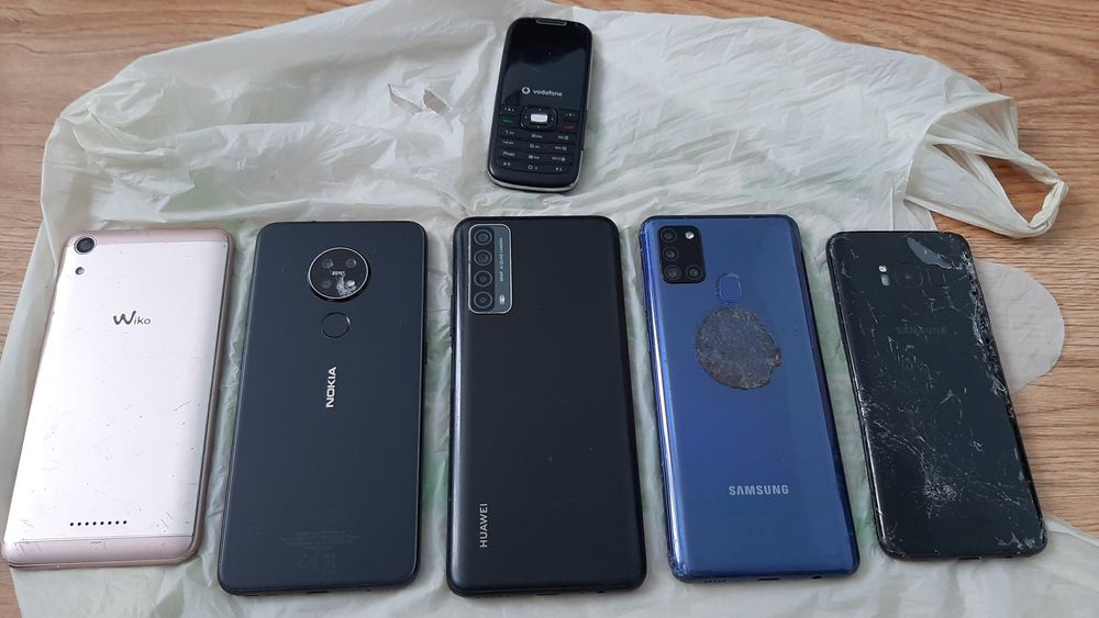 Huawei smart 2021 Samsung S8 A21 piese baterie telefoane Nokia 7.2 Wiko