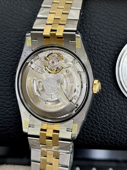Rolex Date-Just 36 Index Champagne Dial