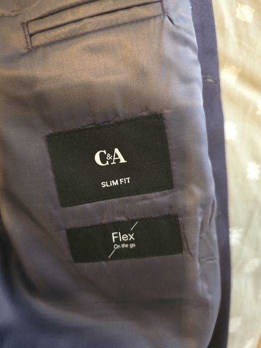 Sacou C&A slim fit mov