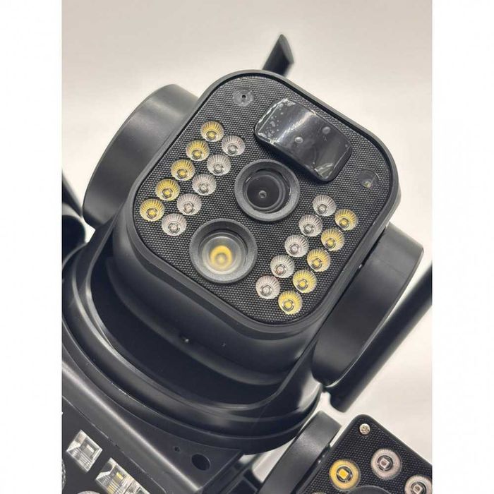 Соларна камера охранителна SUNVISION 16MP 3 обектива аларма Wi-Fi