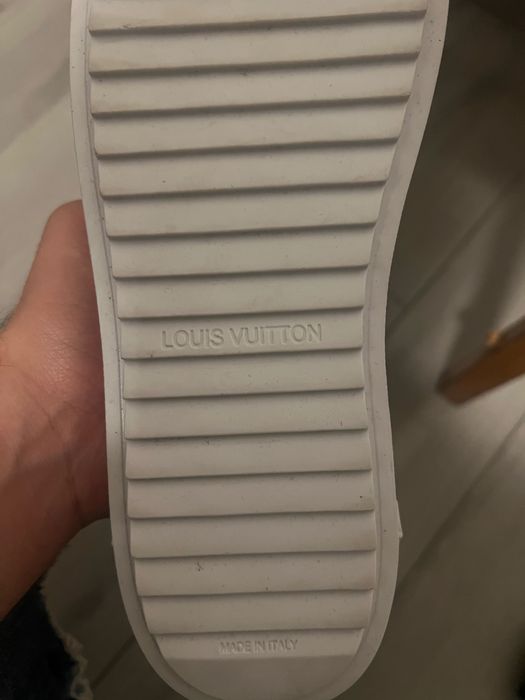 Adidasi barbati louis vuitton time out sneakers