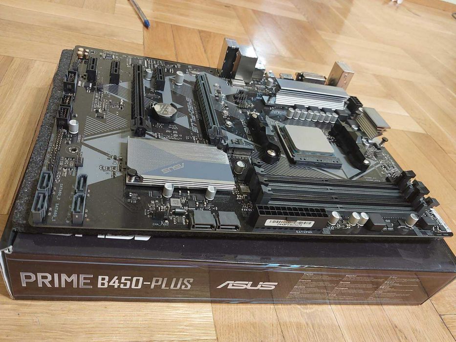 AMD Ryzen 5 1600X + Asus Prime B450-Plus