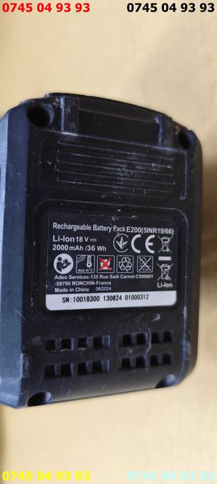 filetanta bormasina PRACTYL 18v acumulator bun se vinde ca in poze