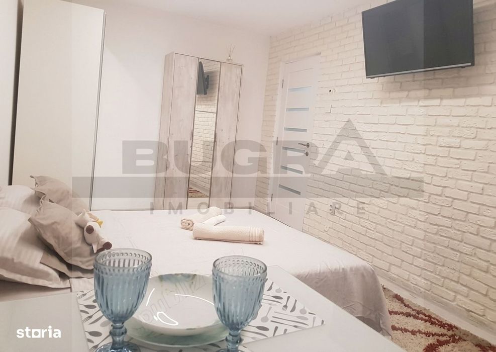 Garsoniera la cheie, 22mp, balcon, zona Oasului