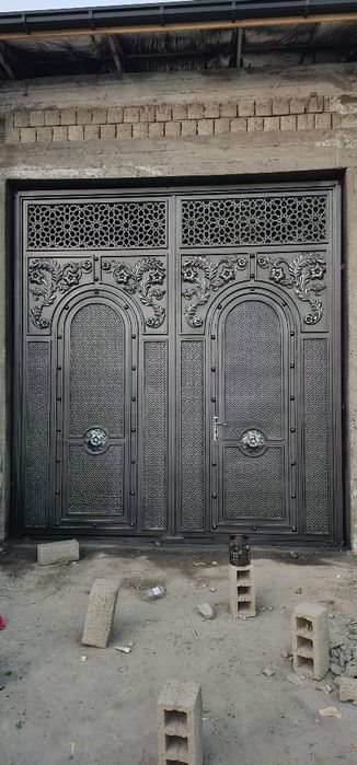 Краска ворота, переделка краска