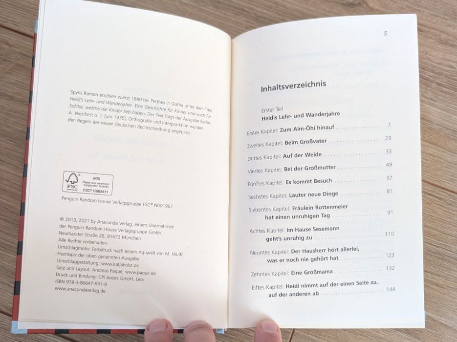 Carte limba germană - Heidi