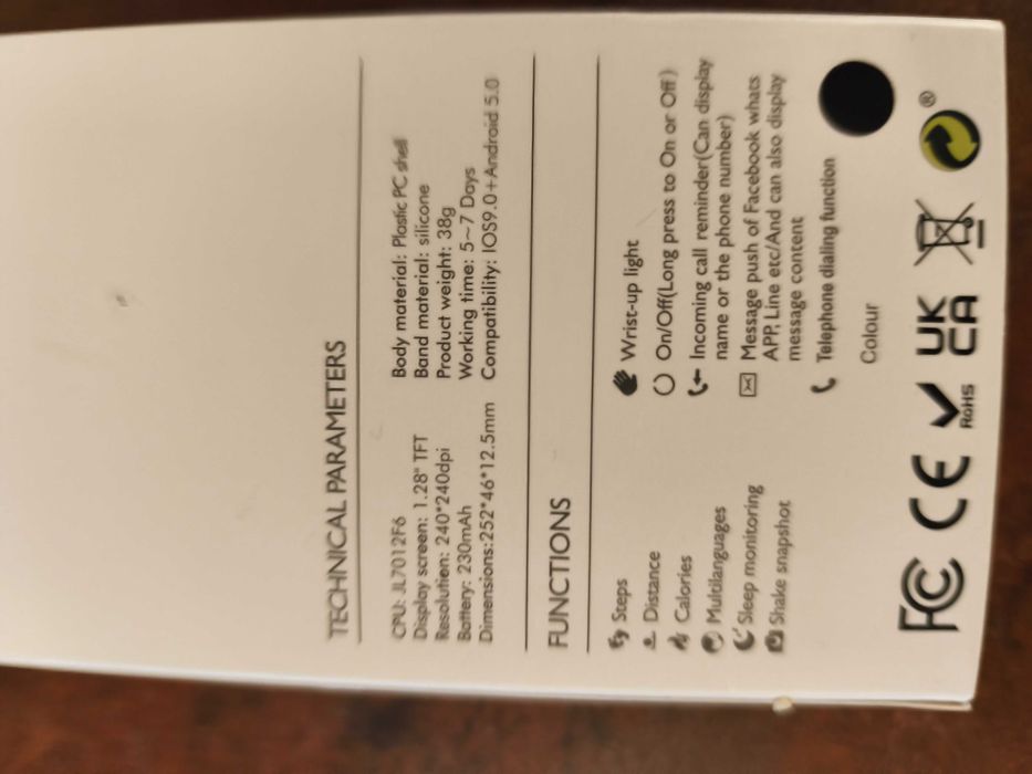 Ceas smartwatch, brățară fitness GO4Fit