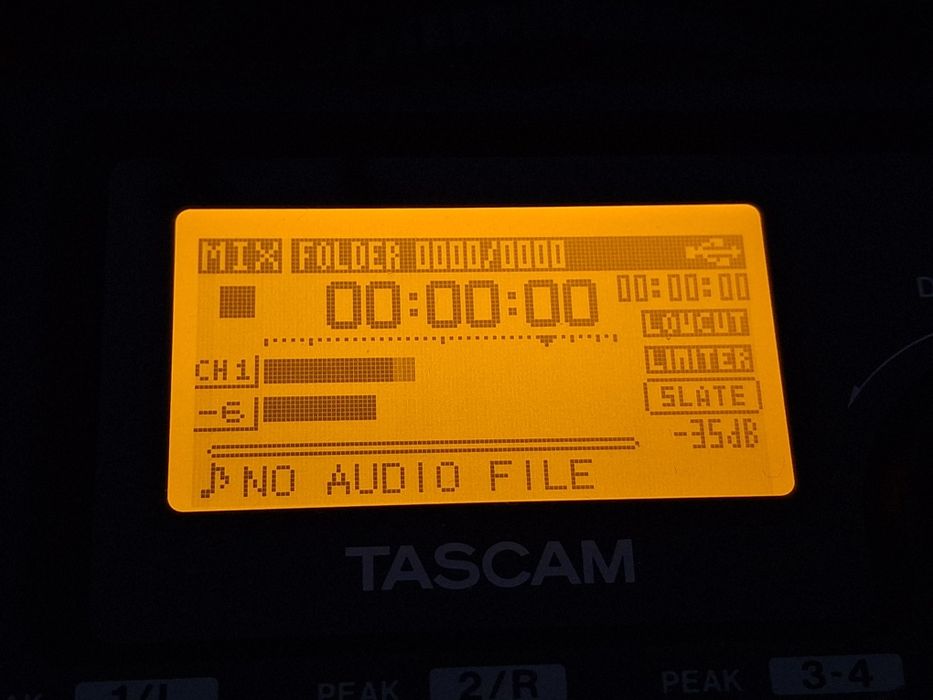 Recorder audio Tascam DR-60D MKII videograf podcast Tasca
