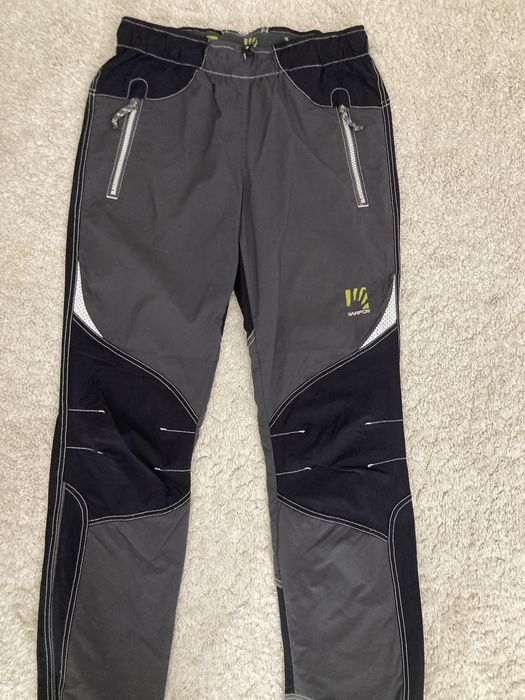 Pantaloni alpinism Karpis S dama softshell elastici
