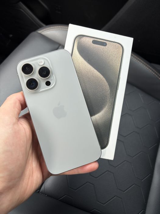 Iphone 15pro, 128GB, Natural Titanium