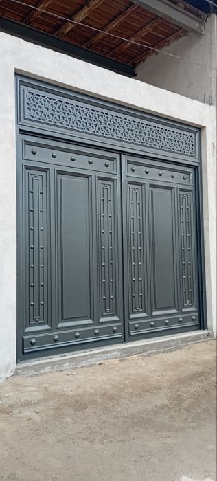 Дарвоза. Решотка, перила, навис.