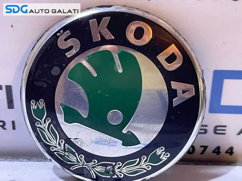 Sigla Emblema Hayon Haion Portbagaj Skoda Fabia 1 Break Combi 2000 - 2008 Cod 6Y9853621 [D0158]