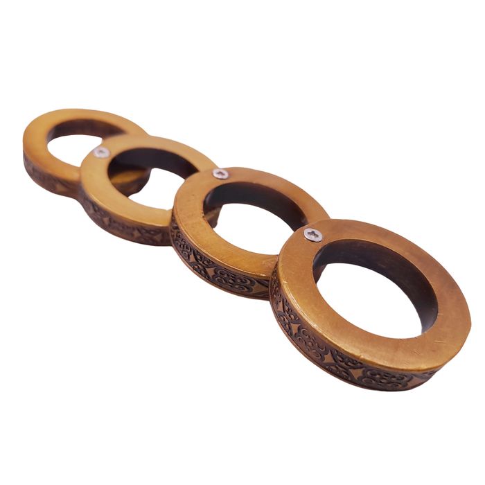 Set Briceag de antrenament si Rozeta extensibila, 22.5 cm, argintiu