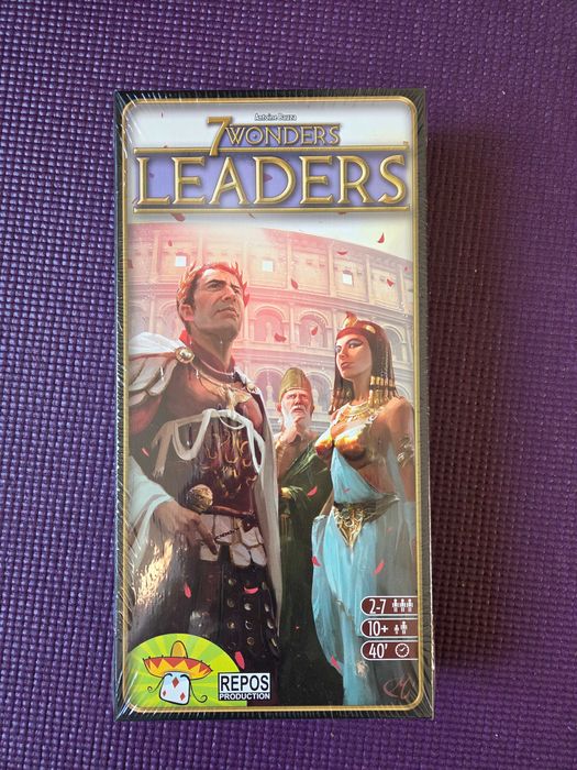 7 wonders leaders expansion - неразопаковано ново