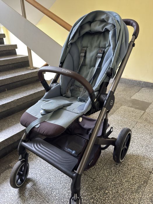 Количка Cybex Balios S + зимно чувалче Cybex Gold - син цвят