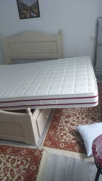 Saltea reversibila ISLEEP BodyRest, 140x200x21cm, fermitate medie