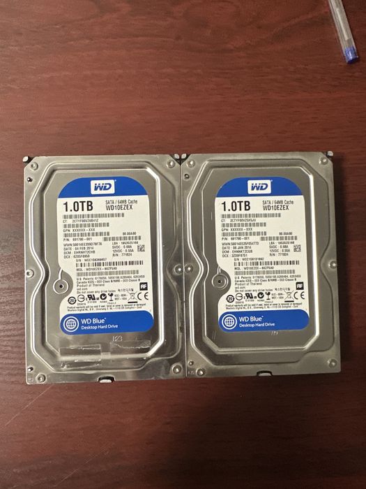 Жесткий диск WD Blue 1TB WD10EZEX