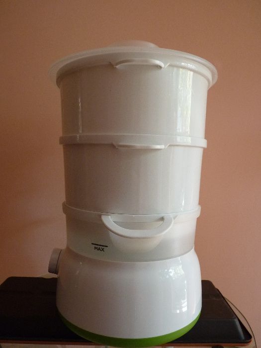 Aparat de gatit cu abur PHILIPS HD 9104, 900 w, 5 l, sistem protectie